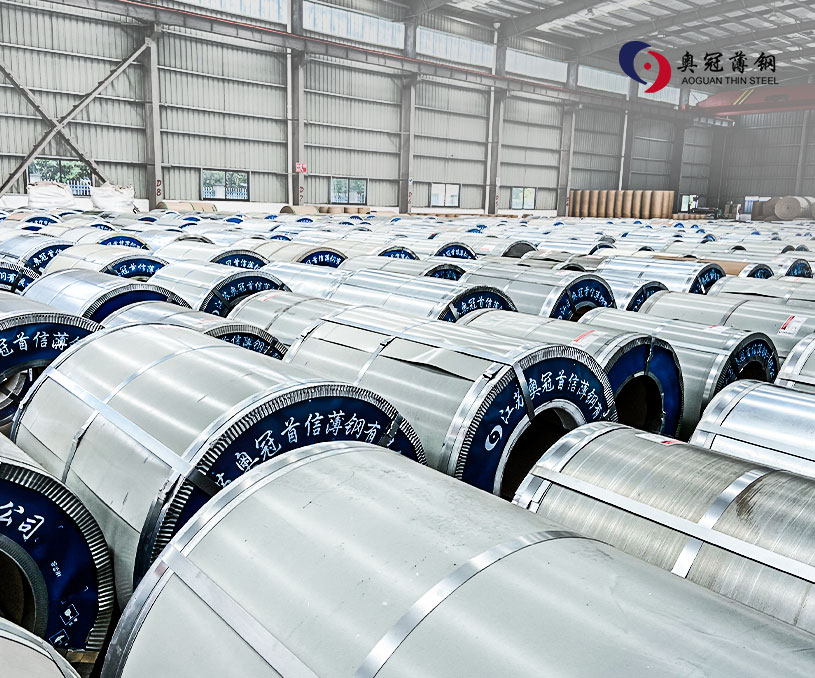 浙江奧冠薄鋼科技有限公司彩鋼卷營銷型網站設計制作建設案例